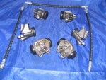6 Wheel Cylinders & Brake Hoses For Early 1959 Desoto New. Price: $239.99.