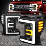 Led Drl 17-19 Ford F250-F550 Sd Black/clear Dual Projector Headlight Lamps New. Price: $320.29.