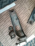 84-86 Nissan 300ZX Z31 2+2 Driver Left Rear Lower Control Arm W/ Cable Bracket Used. Price: $30.00.