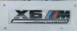 Bmw Oem F96 X6 Competition Center Console Emblem Badge Factory Brand New. Price: $180.45.