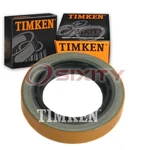Timken Steering Gear Worm Shaft Seal For 1983 Chrysler Class 2.6L L4 Lw New. Price: $16.91.