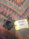 Bert 371-H Chevy, Steel Htd Hub (coupler) W/ Pulley Nos Sbc 2 Piece Main New. Price: $110.00.
