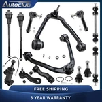 13PC Front Upper Control Arm Sway Bar Tie Rod Kit For Chevy Silverado 1500 Tahoe New. Price: $149.99.