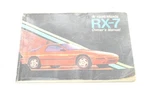 1986 Mazda RX7 Fc Owners Manual Assembly Used. Price: $95.93.