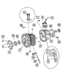 Genuine Mopar Transmission Rear Case 5083259AA New. Price: $20.07.
