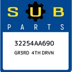 Subaru GR3RD 4TH Drvn 32254AA690, New Genuine Oem Part. Price: $205.09.
