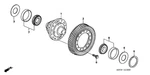 Genuine Honda Differential Assembly 41100-PVL-010 New. Price: $230.91.