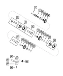 Genuine Mopar Third Gear 68344807AA New. Price: $170.61.