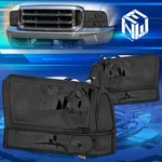 99-04 Ford F250 F350 F450 Sd Smoked Housing Headlights W/bumper Corner Lamps New. Price: $78.19.
