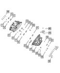 Genuine Mopar Clutch Housing 68033410AA New. Price: $186.15.