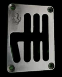 Genuine Ferrari 355 Shift Gear Lever Cover Chrome - W/o Screws 152072 New. Price: $1282.66.
