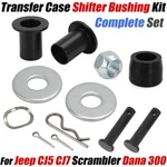 For Jeep CJ5 CJ7 Scrambler Dana 300 Transfer Case Shifter Bushing Complete Kit New. Price: $12.99.