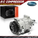 Ac Compressor With Clutch For Chevy Silverado 2500 Hd 15-25 Gmc Sierra New. Price: $185.69.