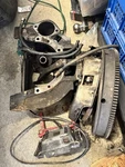 Toyota Land Cruiser FJ40 Oem 3-SPEED Bellhousing W/ Mounts Good Condition Used. Price: $350.00.