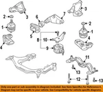 Used Front Frame Crossmember Fits: 2006 Audi A4 Sdn From Vin 400001 New De. Price: $368.54.