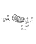 Genuine Mopar Transmission Mount Bracket 68147349AB New. Price: $116.68.