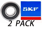 2PACK Skf 6206-2RS1/C3 30X62X16MM Clearance Double Rubber Sealed Bearings New. Price: $15.25.