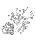 Genuine Mopar Gearshift Detent 5083974AA New. Price: $5.89.