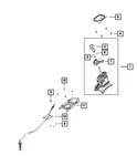 Genuine Mopar Tower Shifter 6KF03LXHAA New. Price: $218.08.
