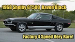 1968 Ford Mustang GT500 Used. Price: $335000.00.
