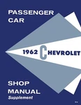 1962 Chevy Biscayne, Bel Air, Impala Shop Manual Supplement New. Price: $26.73.