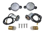 Chevy License Light Housing Assembly 1955 Chevrolet New. Price: $55.75.