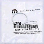 5206-9710-AB Genuine Oem Mopar Drive Axle Snap Ring Shaft Lock C-clip For Dodge New. Price: $11.68.