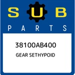 Subaru Gear Sethypoid 38100AB400, New Genuine Oem Part. Price: $867.62.