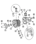 Genuine Mopar Transmission Case 5096102AA New. Price: $101.92.