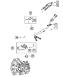 Genuine Mopar Gearshift Bracket 4787953AA New. Price: $31.58.