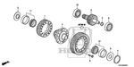 Genuine Honda Differential Assembly 41100-RYF-000 New. Price: $370.77.